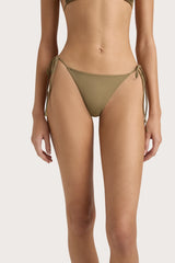 Leo Bikini Bottom Khaki - Final Sale