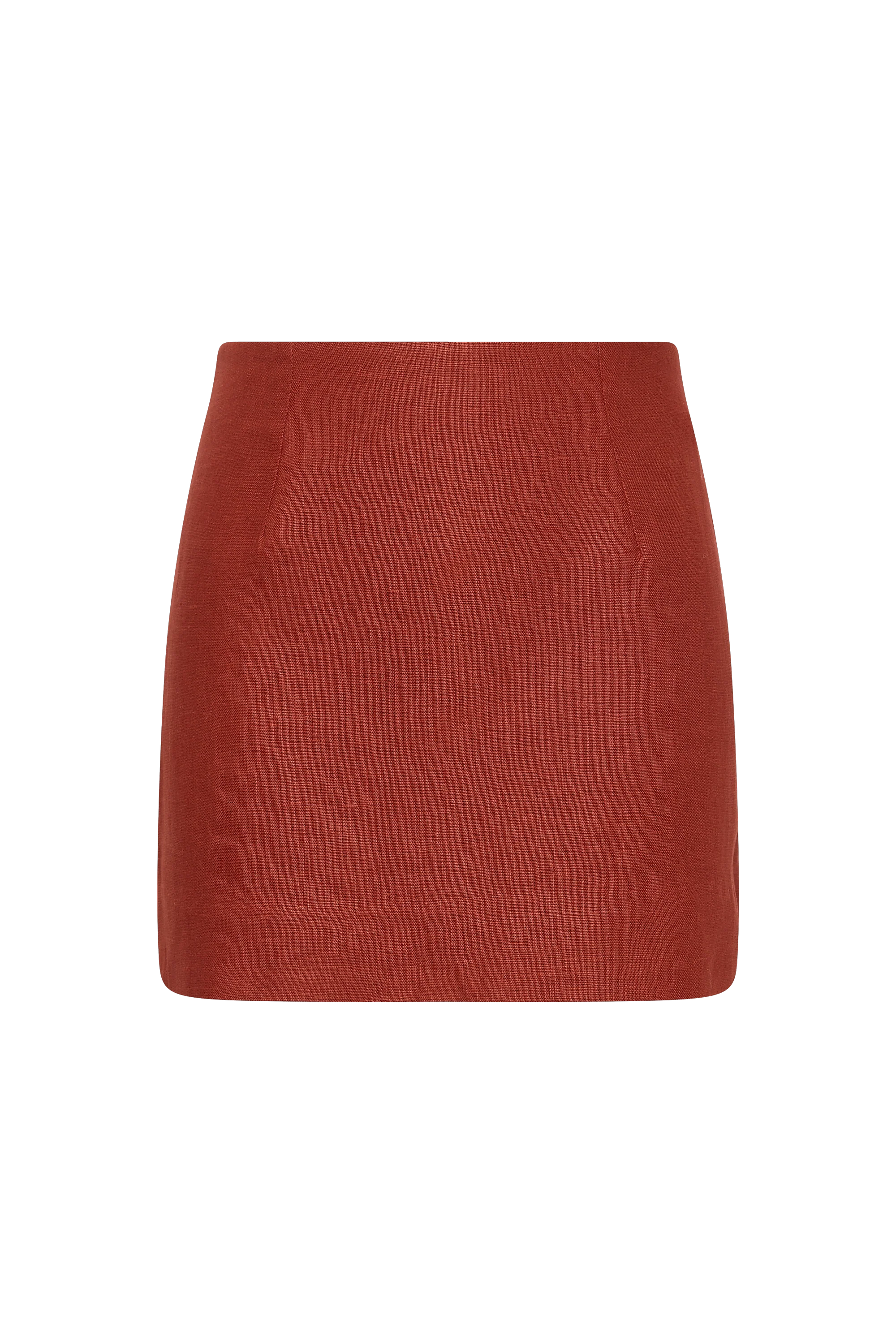 Jane Mini Skirt Garnet - Final Sale