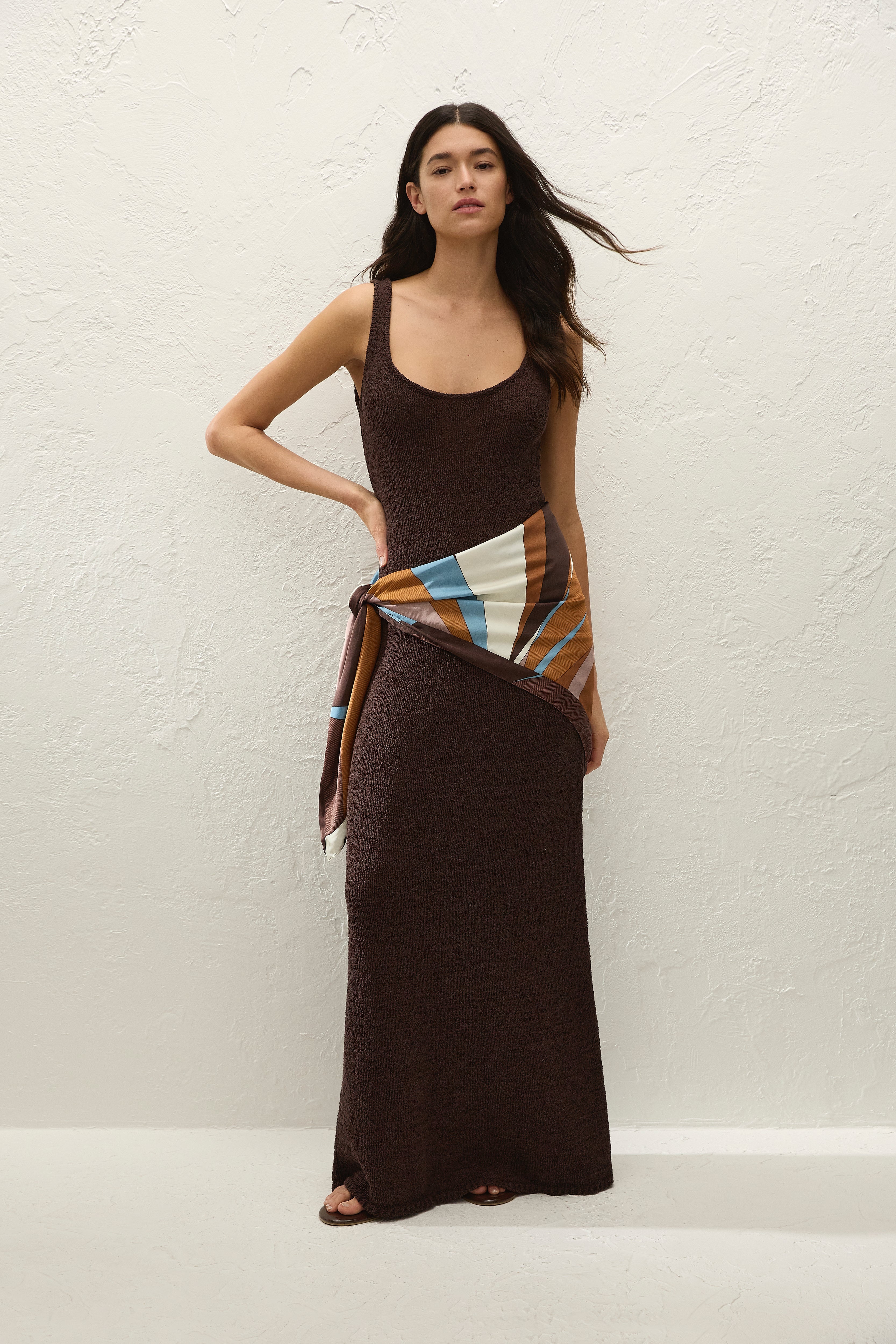 Soleil Waist Scarf Notte