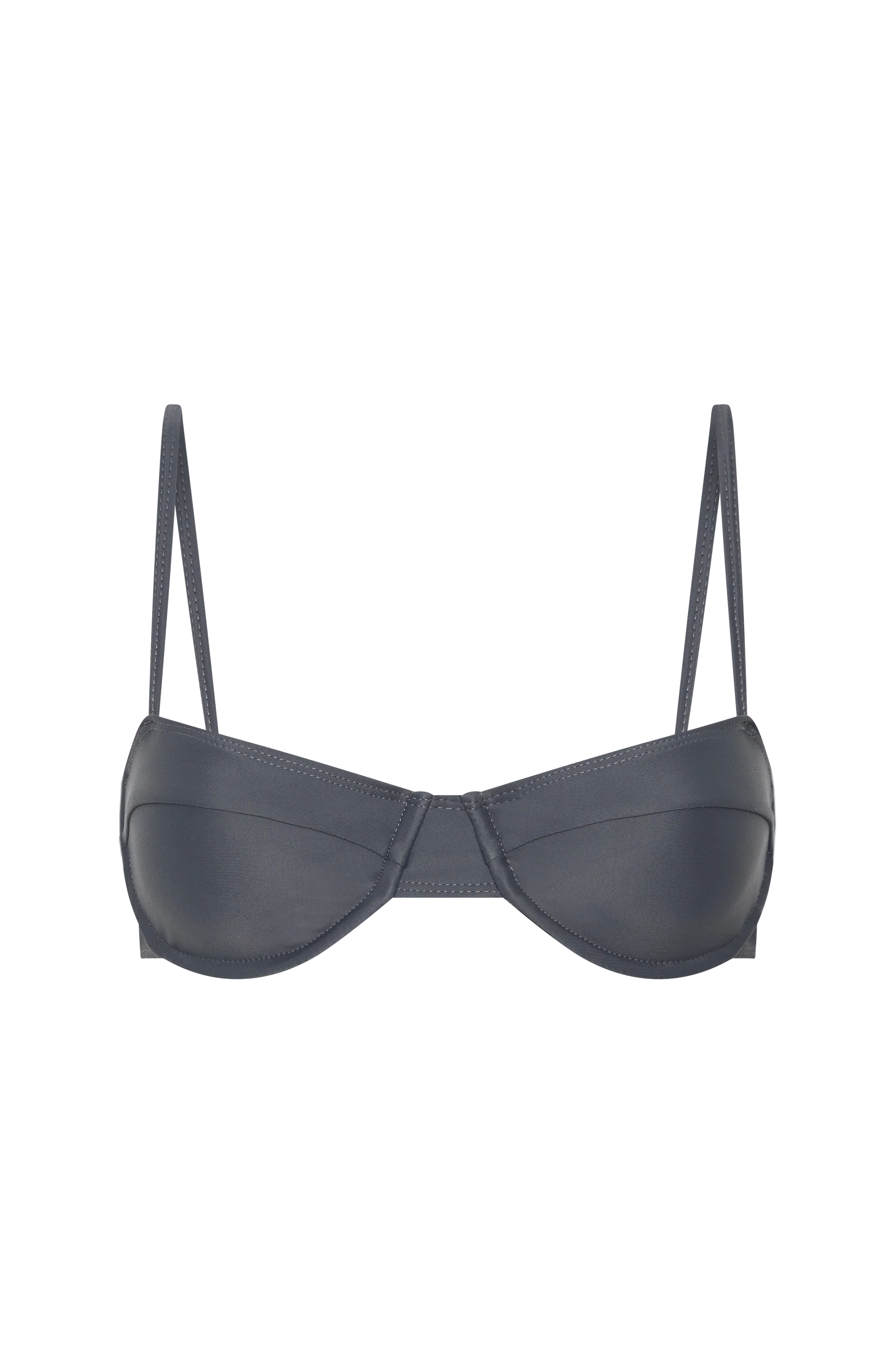 Farrah Bikini Top Charred Navy - Final Sale