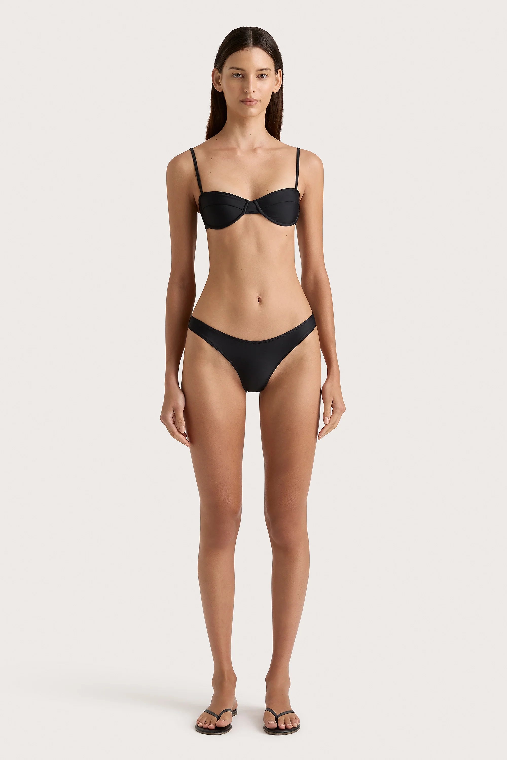Farrah Bikini Top Black - Final Sale