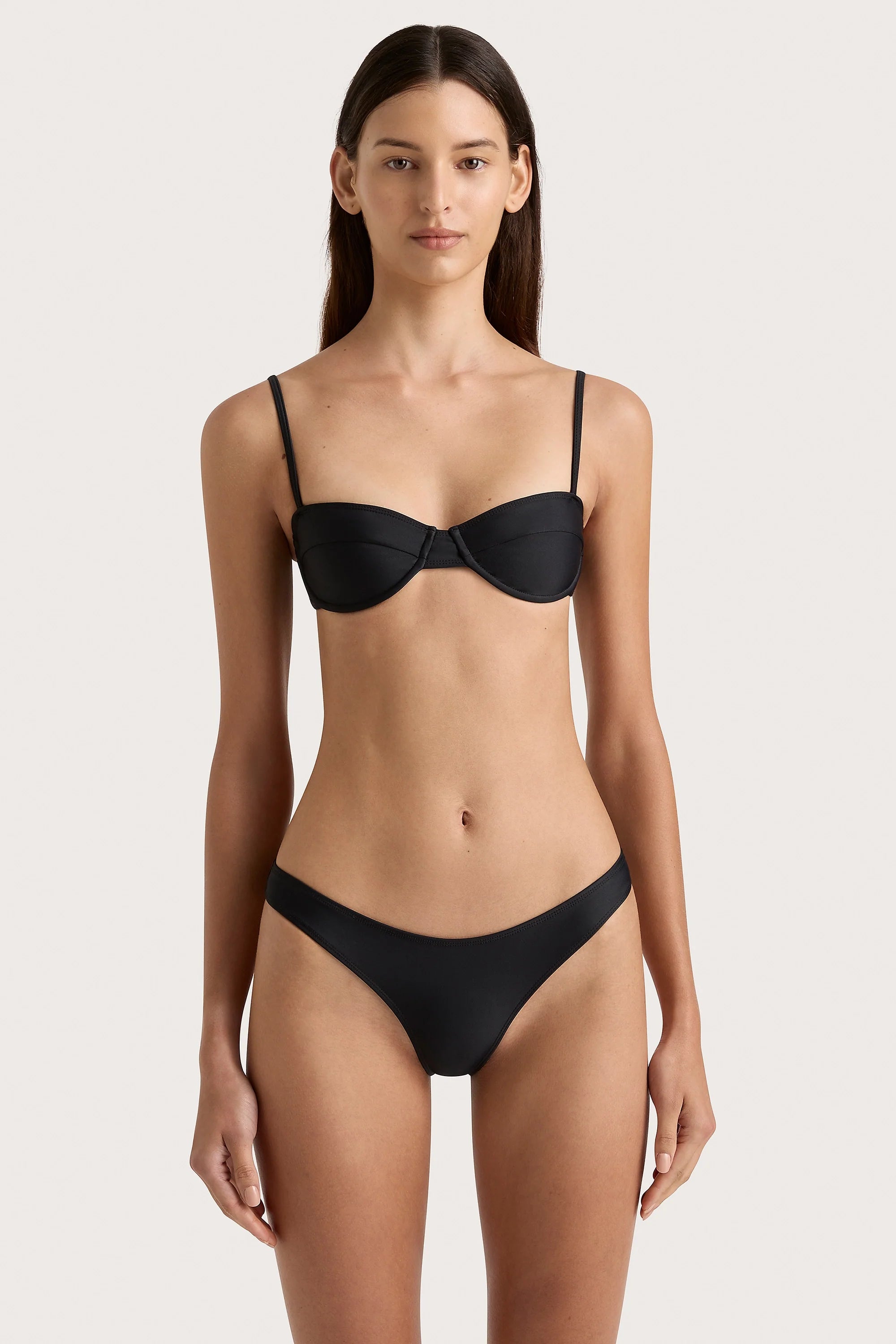 Farrah Bikini Top Black - Final Sale