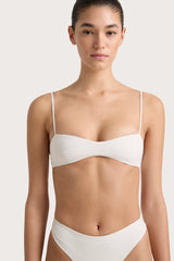 Evora Bikini Top White - Final Sale
