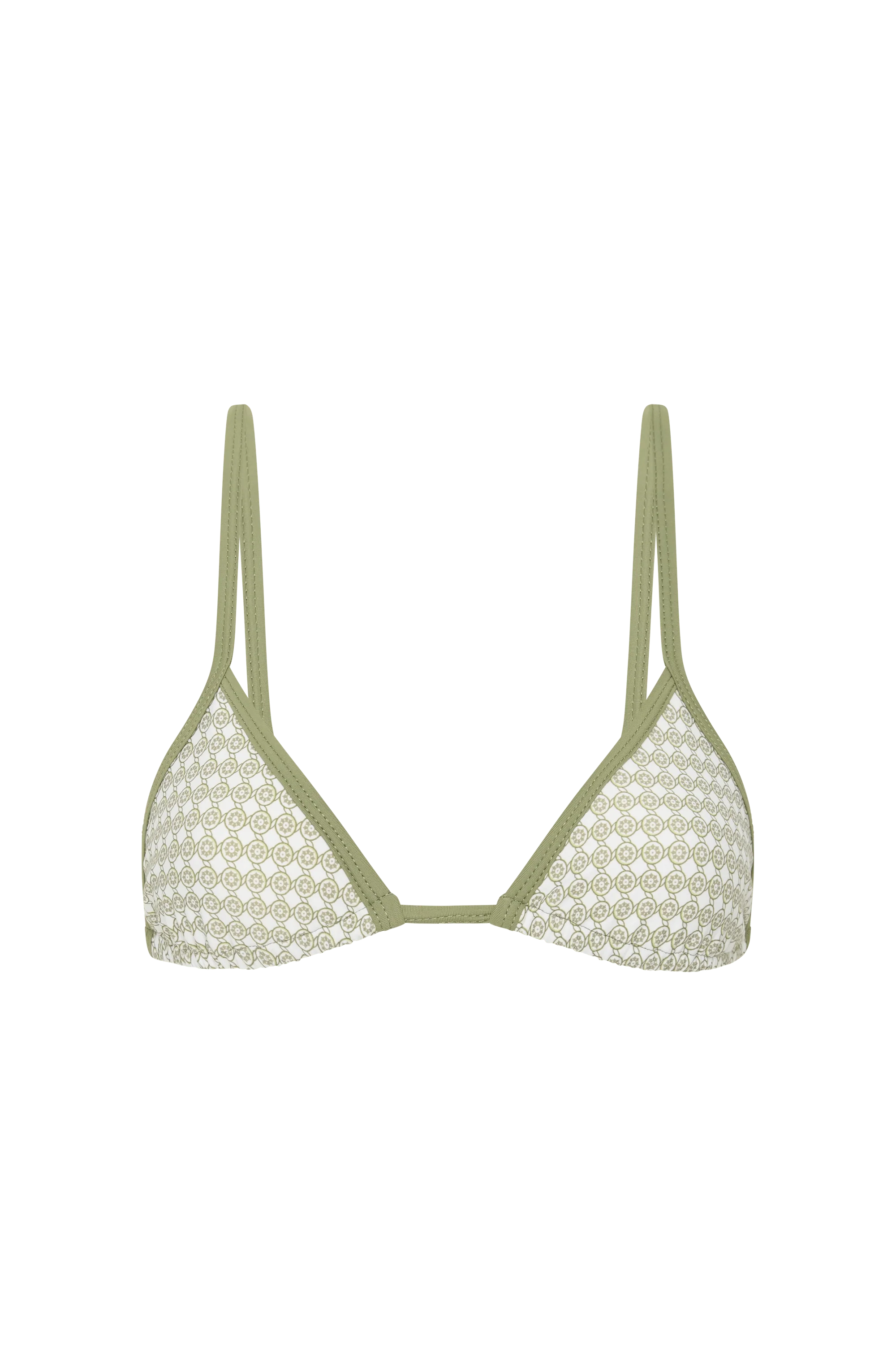 Manon Bikini Top Oliander Khaki - Final Sale
