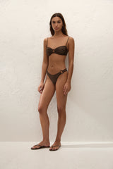 Maya Bikini Top Cedar