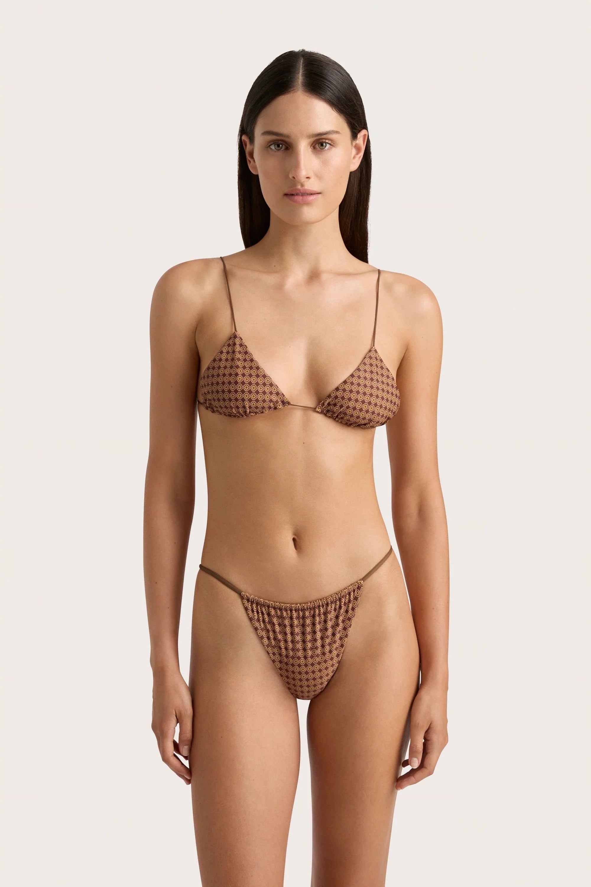 Elea Bikini Top Oliander Cocoa - Final Sale