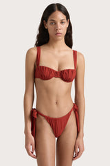 Costa Bikini Bottoms Garnet - Final Sale