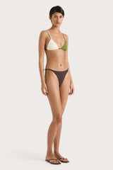 Yeva Bikini Top Verte Multi - Final Sale