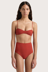 Reyes Bikini Bottom Garnet - Final Sale