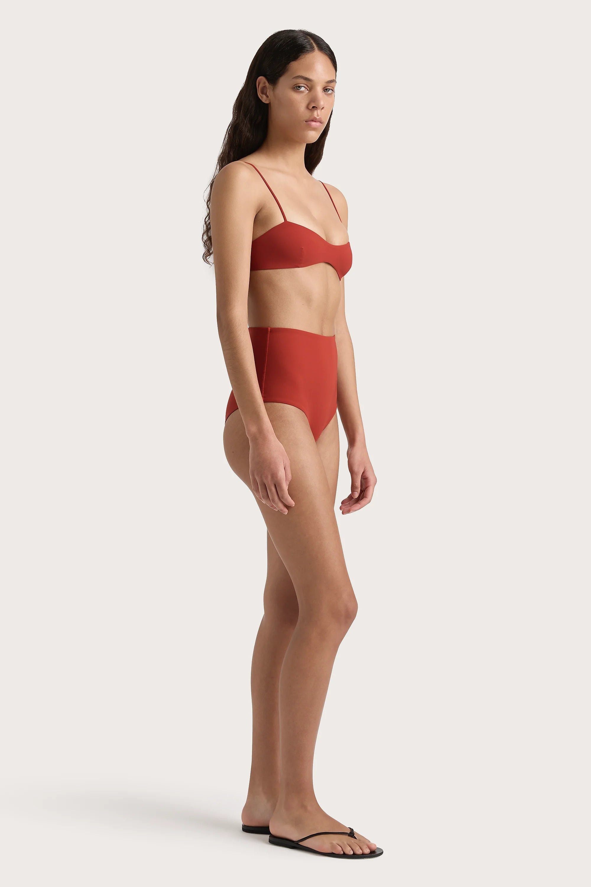 Reyes Bikini Bottom Garnet - Final Sale