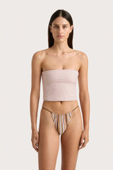 Jean Swim Top Oliander Blush - Final Sale