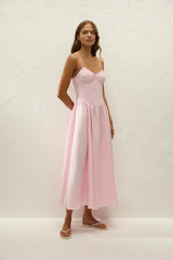 Vares Midi Dress Palazzo