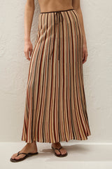 Iden Maxi Skirt Murano Stripe - Final Sale