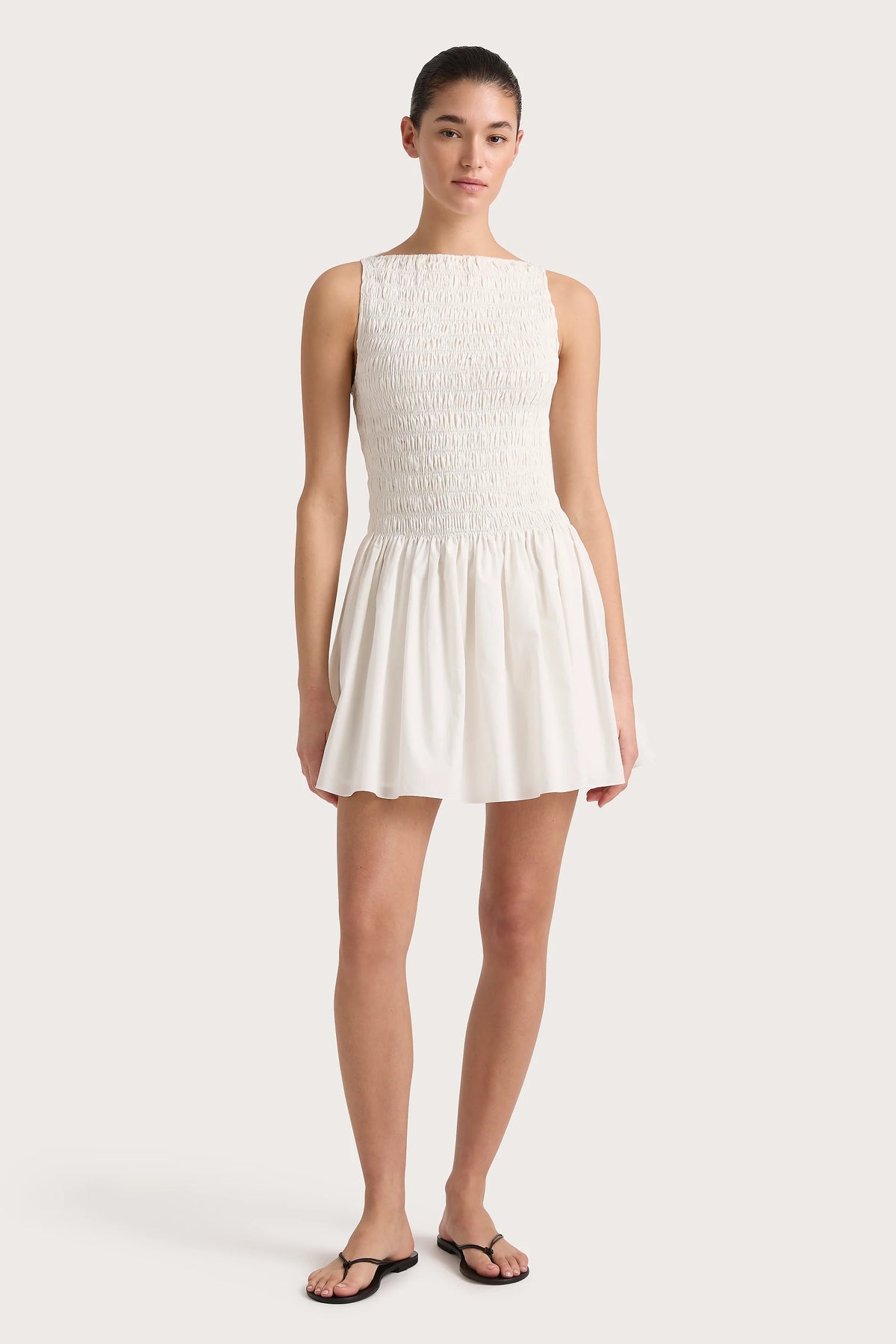 Noa Mini Dress White - Final Sale