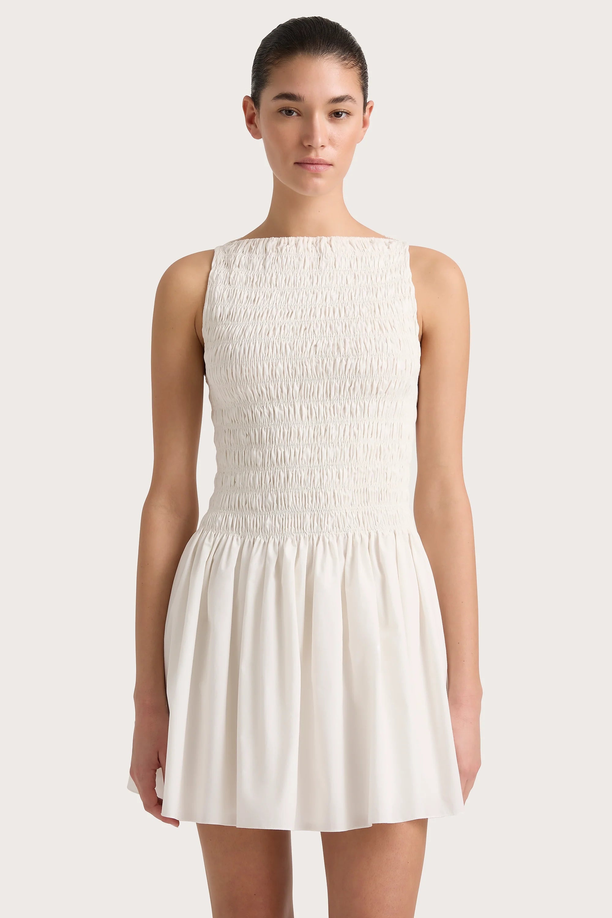 Noa Mini Dress White - Final Sale
