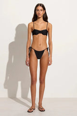 Pacific Bikini Bottoms Black - Final Sale