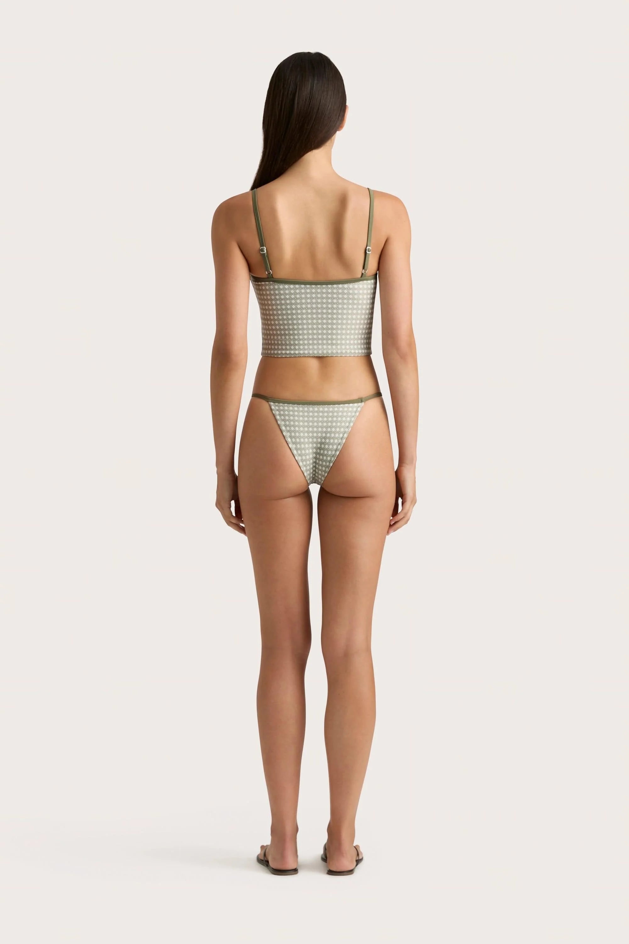Manon Top Oliander Khaki - Final Sale