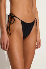 Pacific Bikini Bottoms Black - Final Sale