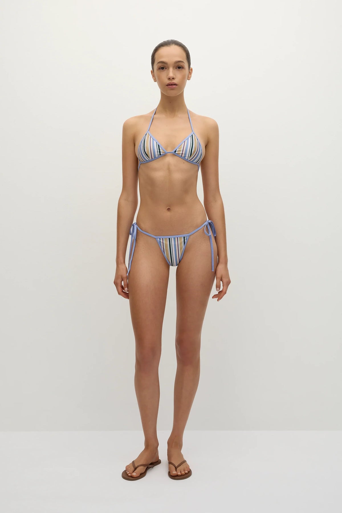 Ania Bikini Top Sifnos Stripe - Final Sale