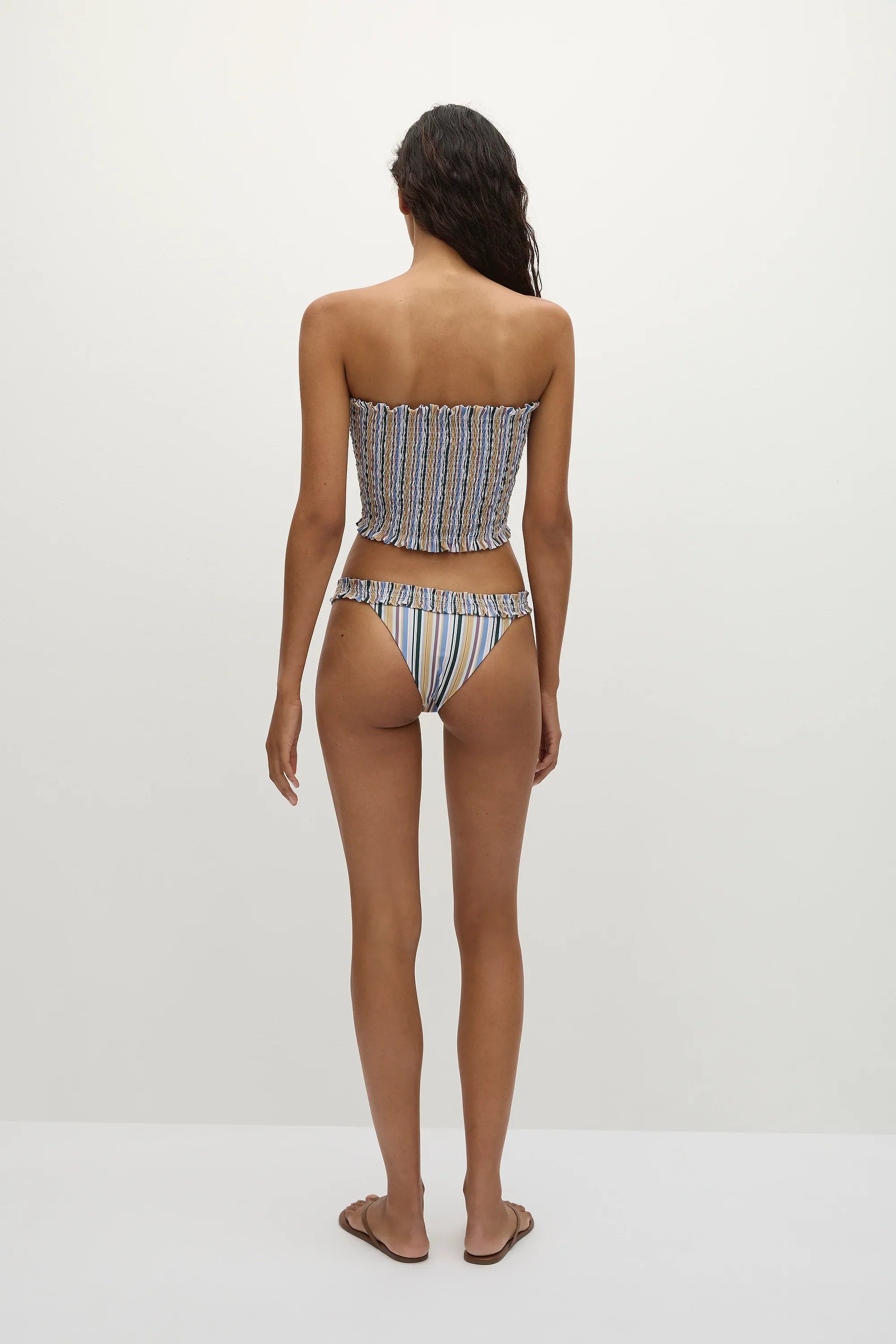 Tavira Bikini Bottom Sifnos Stripe - Final Sale