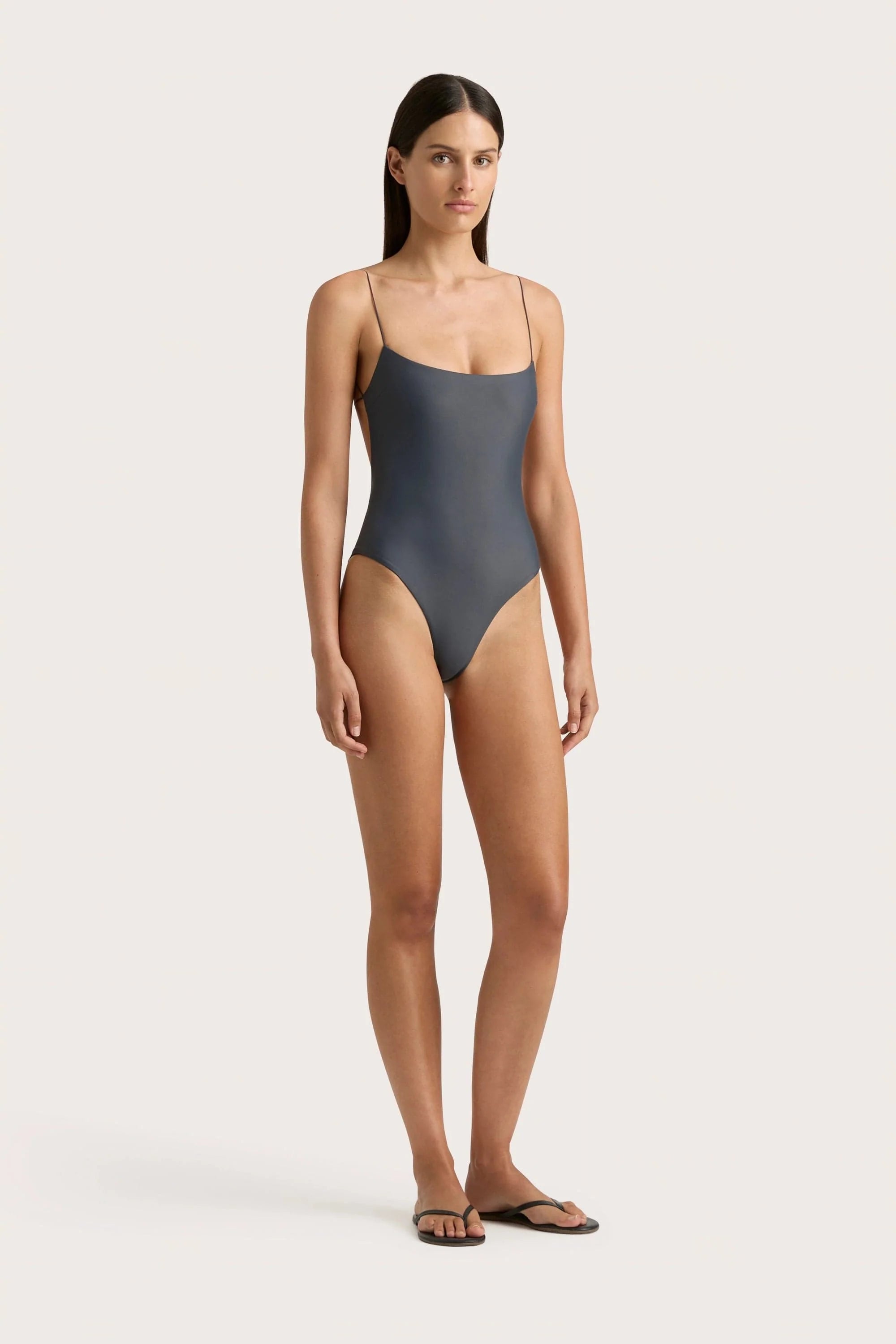Elea One Piece Charred Navy - Final Sale