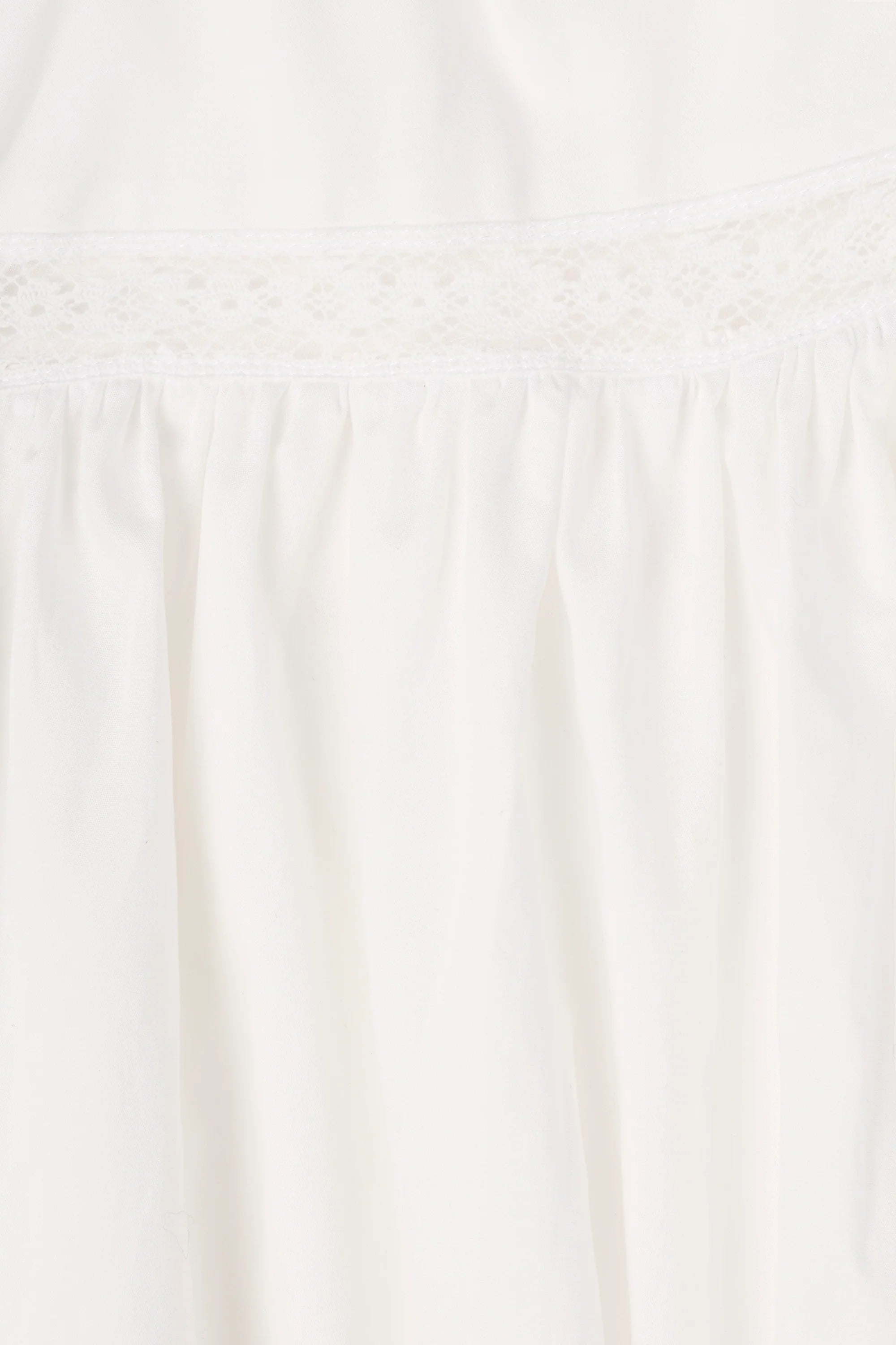 Fiora Blouse Fresco Lace White - Final Sale