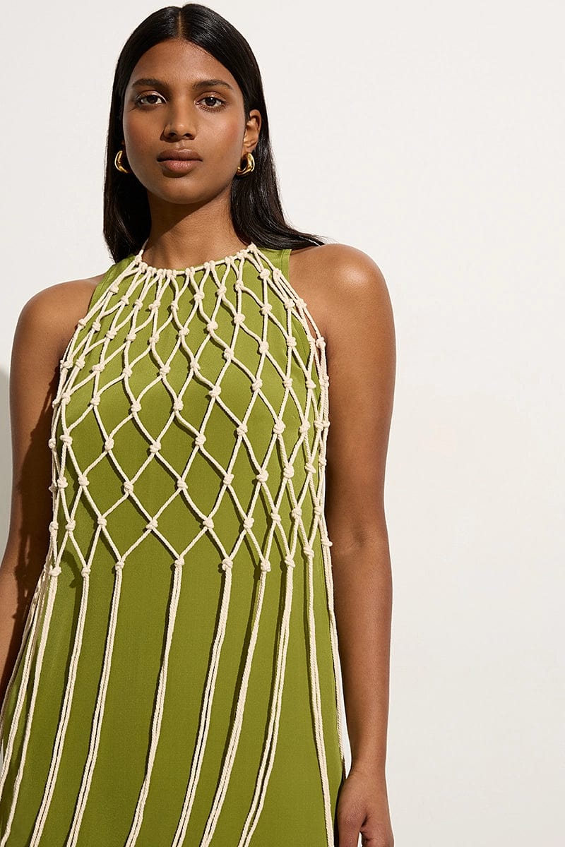 Nelas Macrame Top Off-White - Final Sale