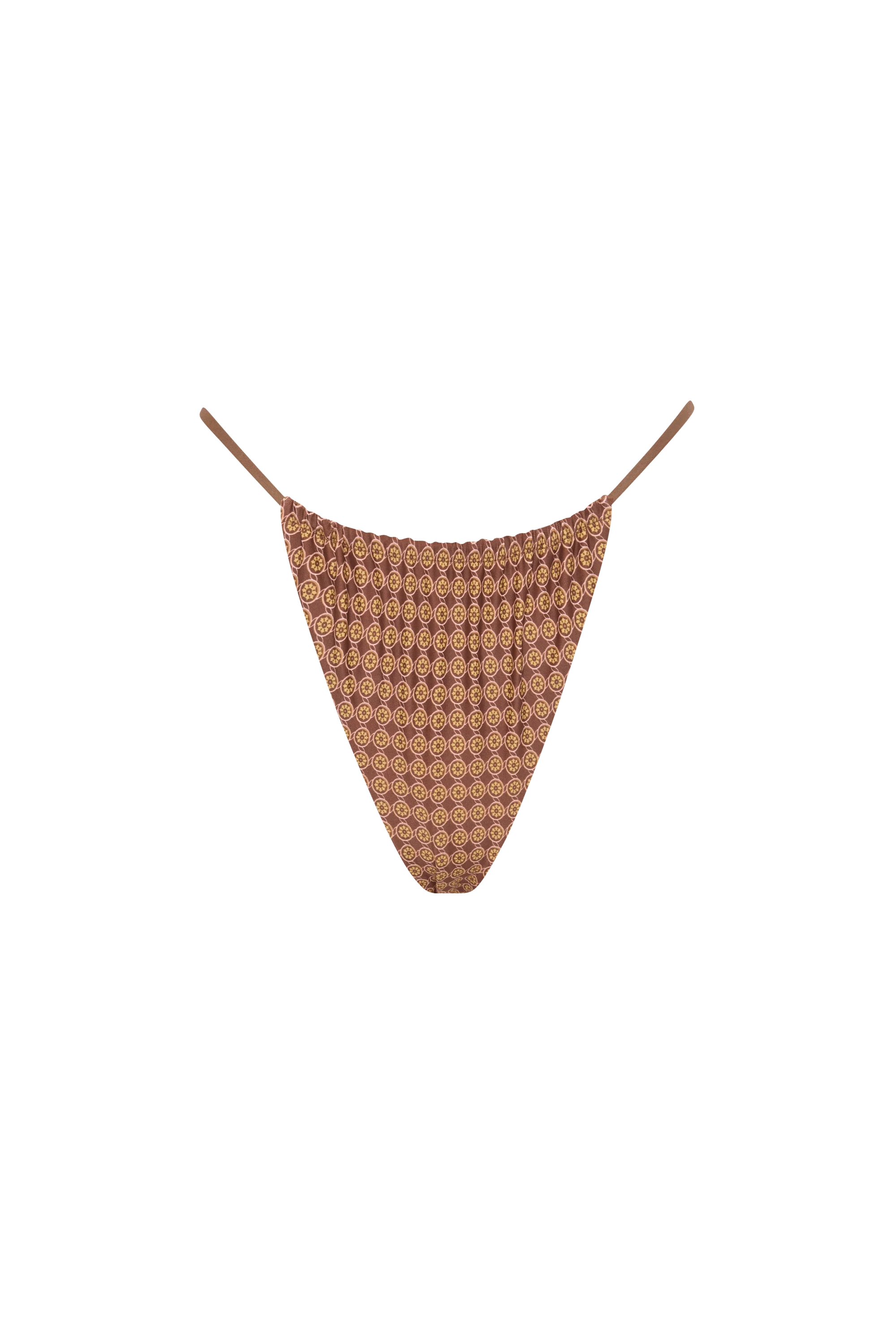 Elea Bikini Bottom Oliander Cocoa - Final Sale