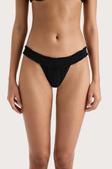 Esterel Bikini Bottom Black - Final Sale