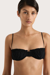 Esterel Bikini Top Black - Final Sale