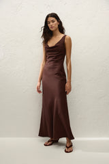 Paloma Maxi Dress Carob - Final Sale