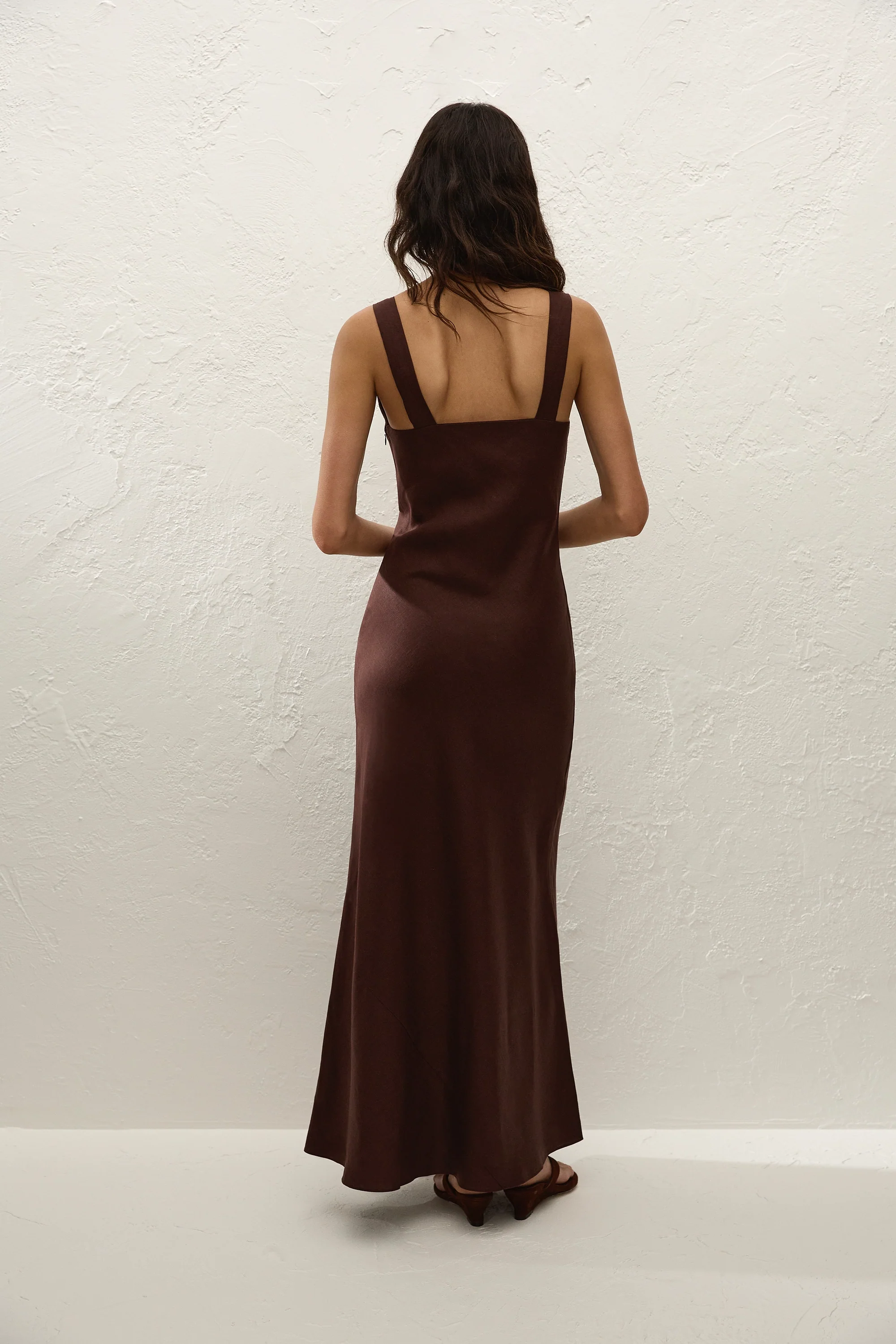Paloma Maxi Dress Carob - Final Sale