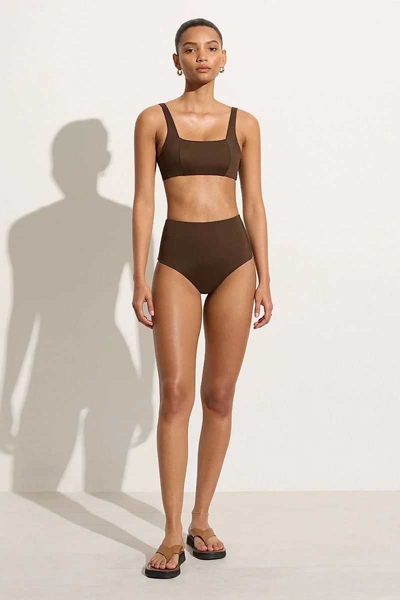 Afonso Bikini Bottom Coffee - Final Sale