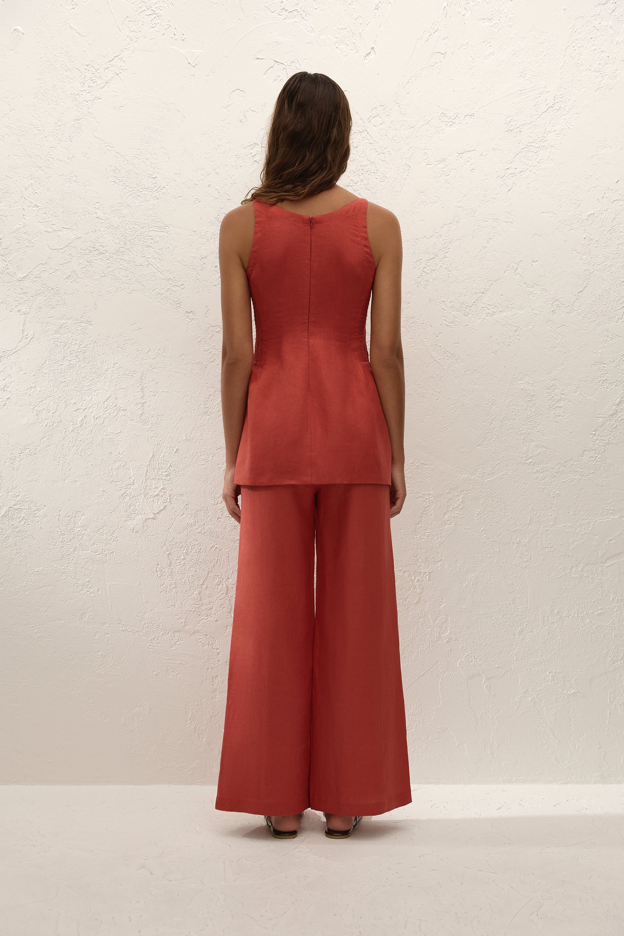 Syna Top Dusty Tomato - Final Sale