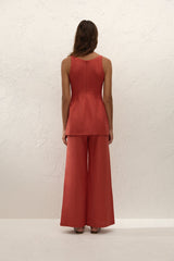 Syna Pant Dusty Tomato - Final Sale