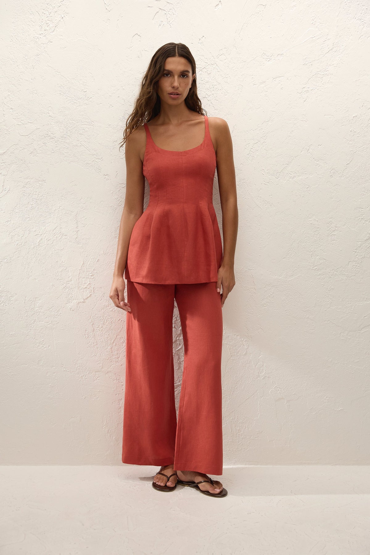 Syna Top Dusty Tomato - Final Sale