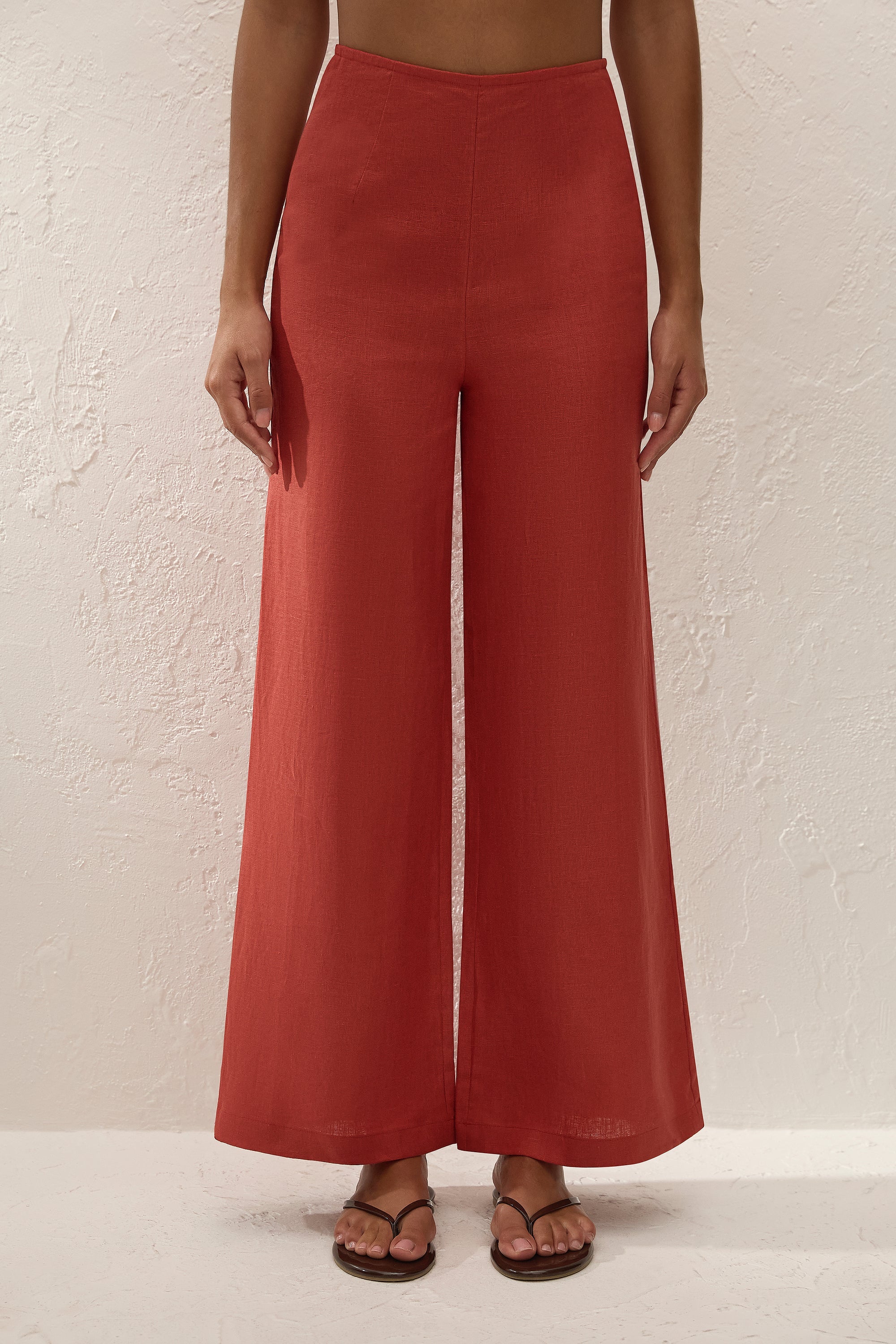 Syna Pant Dusty Tomato - Final Sale