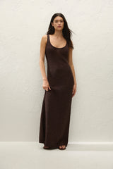 Florence Maxi Dress Carob - Final Sale