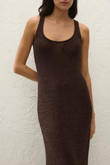 Florence Maxi Dress Carob - Final Sale