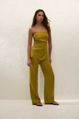 Caen Top Olive - Final Sale
