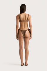 Costa Bikini Bottom Cocoa - Final Sale