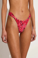 Andez Bikini Bottoms El Limon Floral Pink - Final Sale