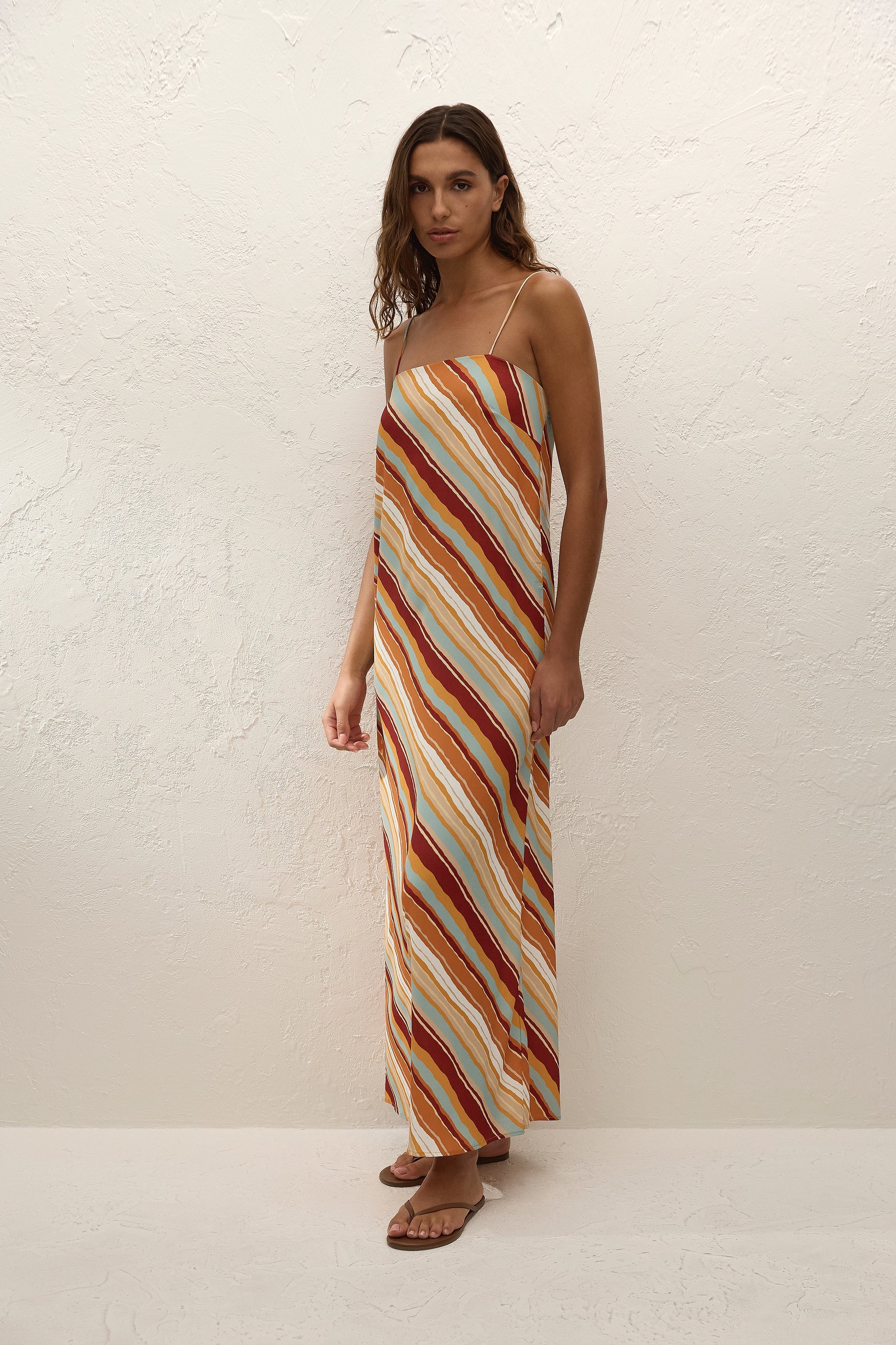 Muni Maxi Dress Carmen Stripe - Final Sale
