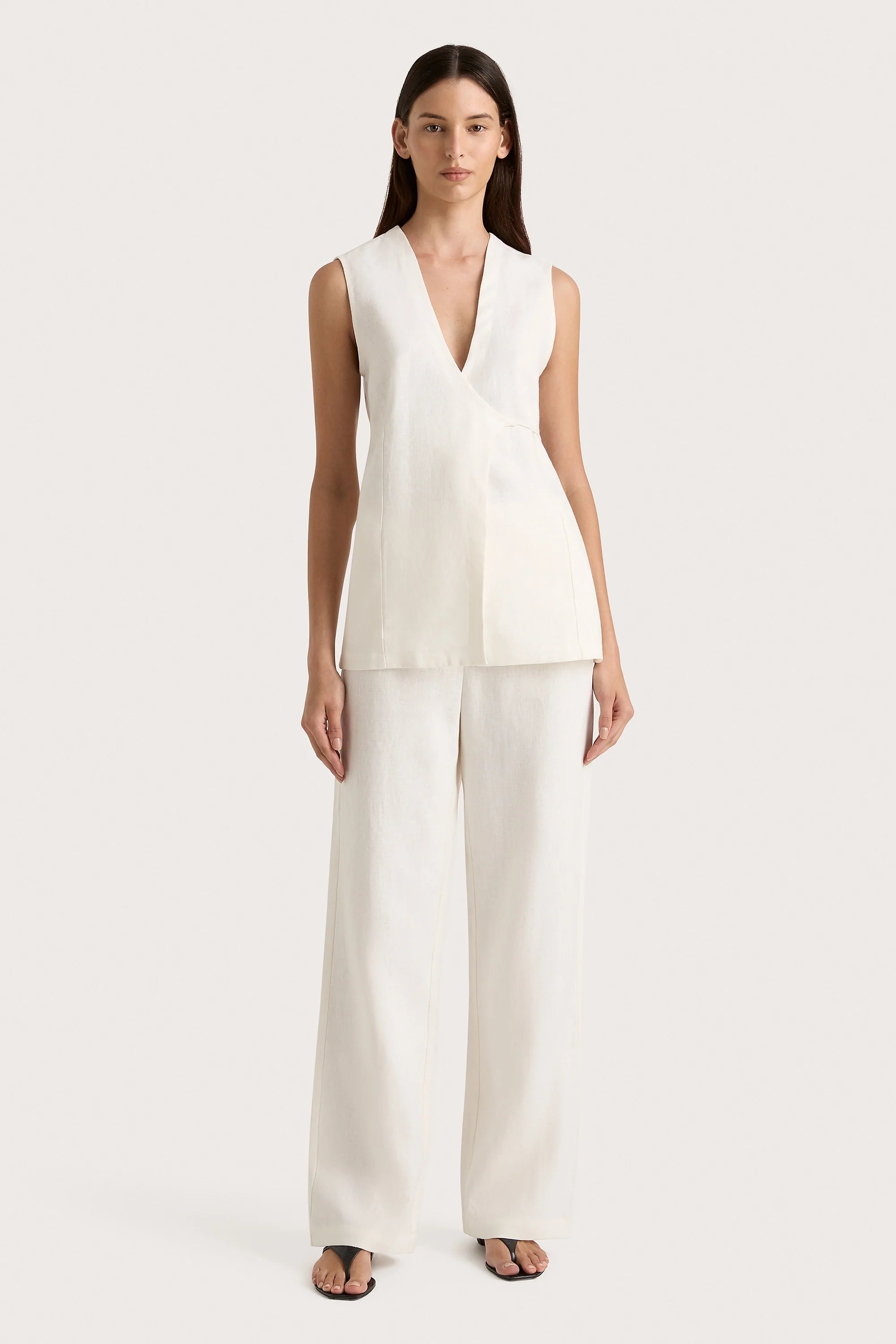 Lulea Pant White - Final Sale