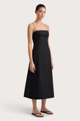 Ostano Midi Dress Black - Final Sale