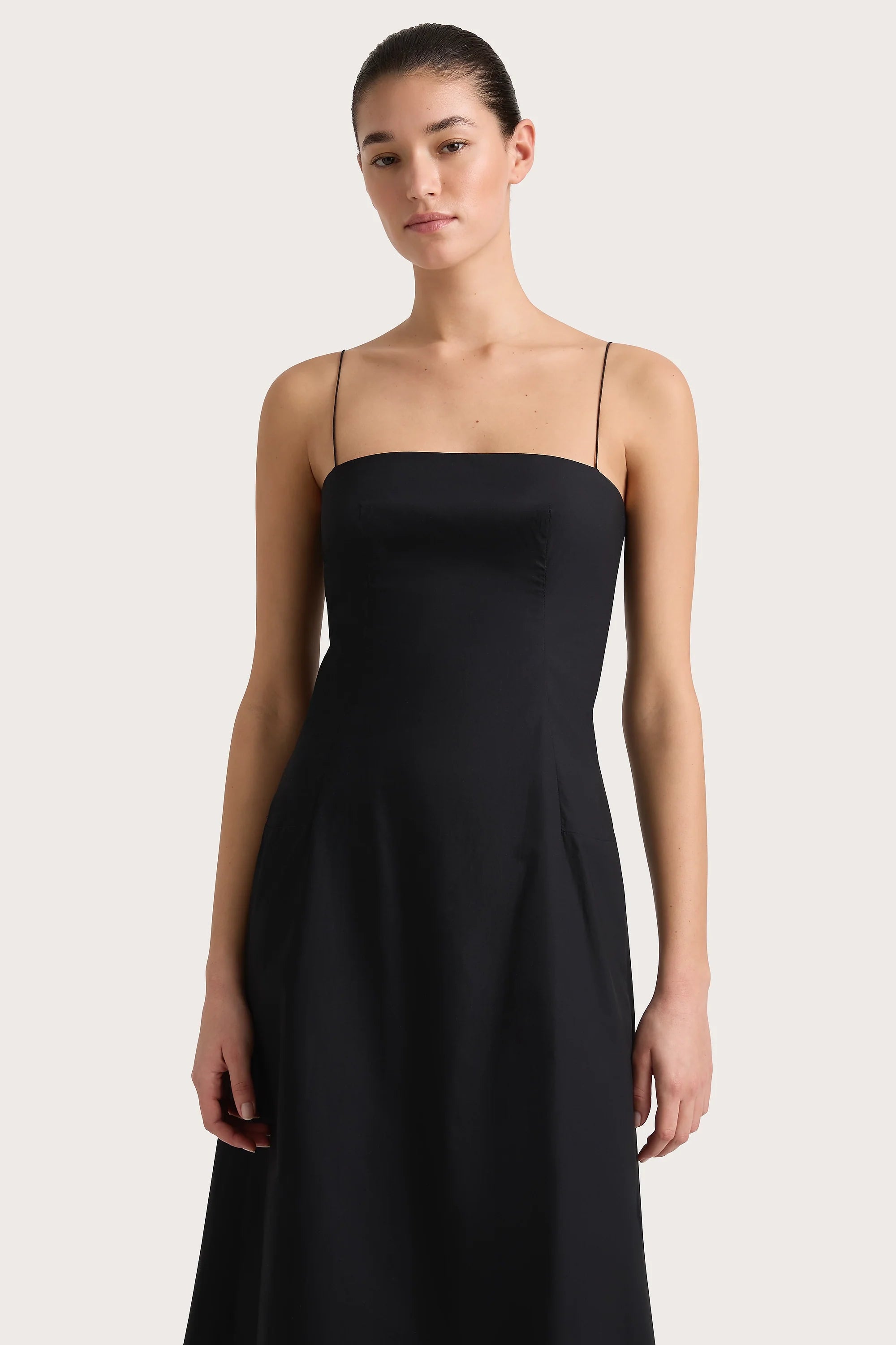 Ostano Midi Dress Black - Final Sale