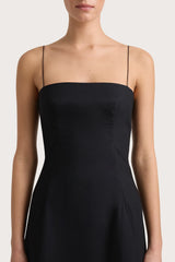 Ostano Midi Dress Black - Final Sale