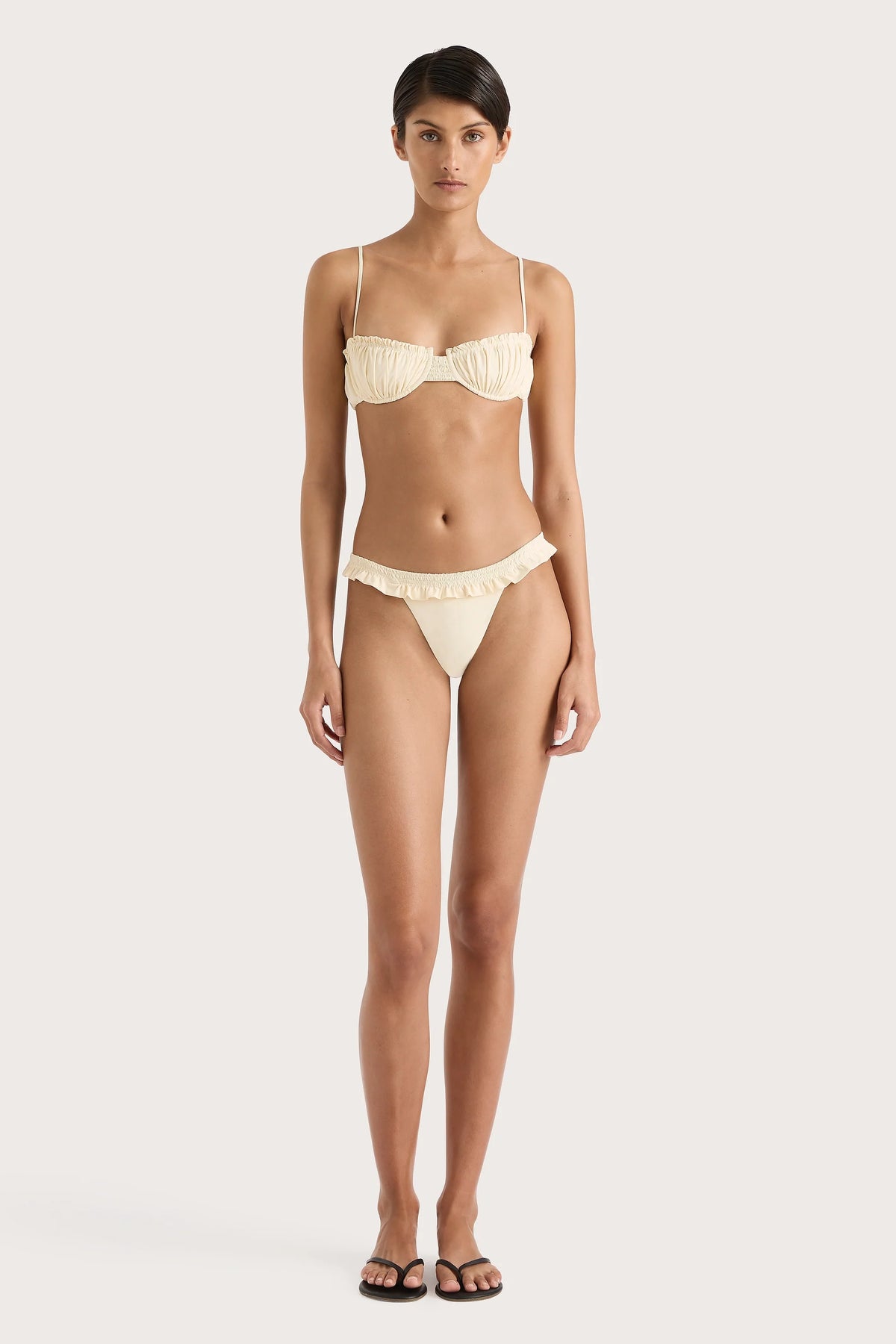 Esterel Bikini Top Butter - Final Sale