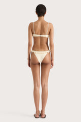 Esterel Bikini Top Butter - Final Sale