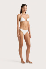 Bebe Bikini Bottom White - Final Sale